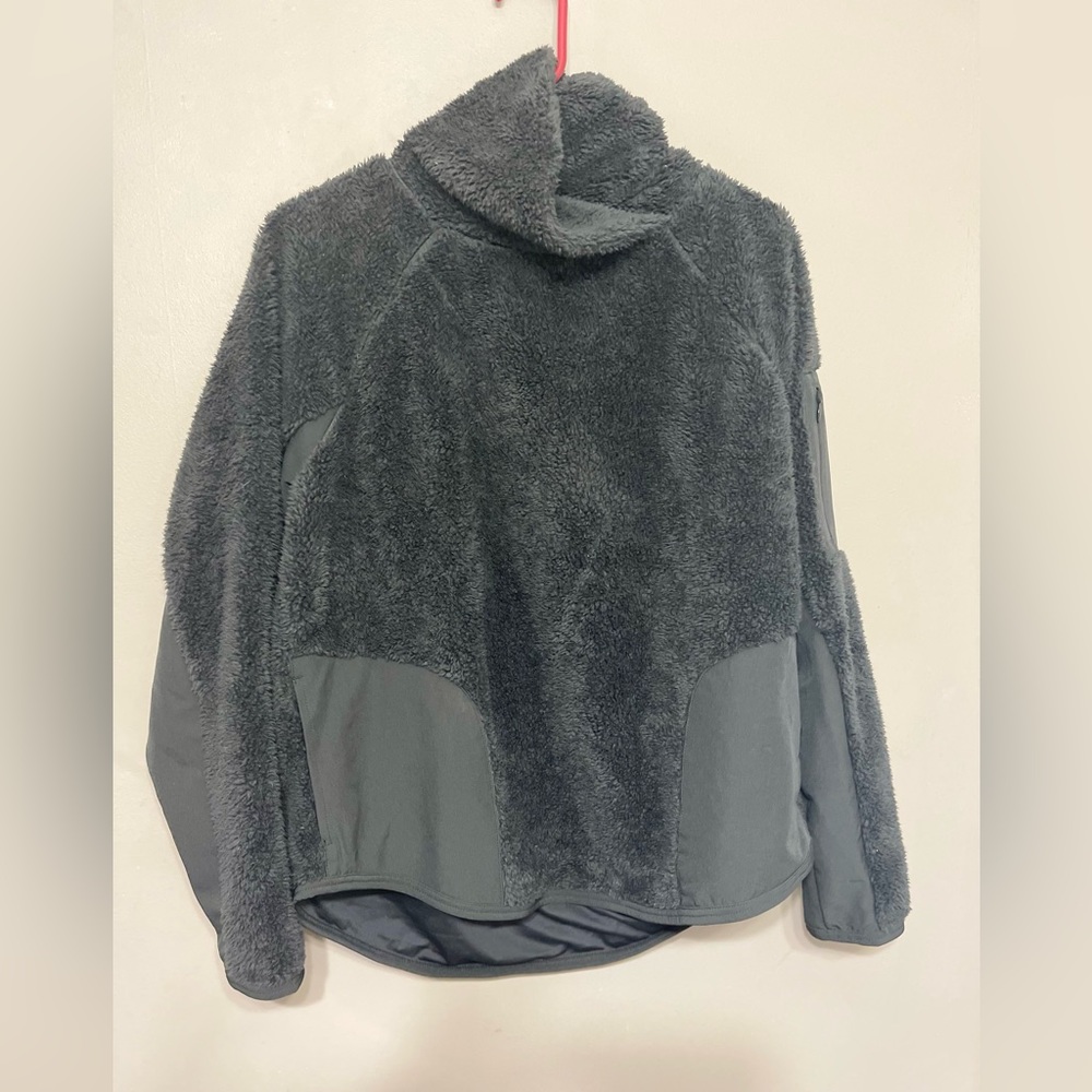 Nike Sherpa Therma Fleece Training‎ Pullover Hoodie Black Women's Medium